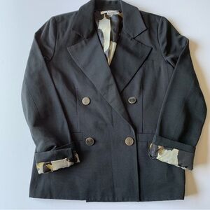 CAbi Luxe Tux Blazer Jacket Style # 987 Size 6